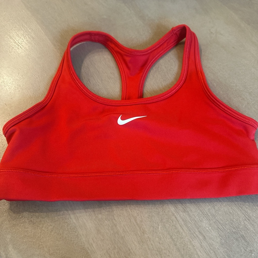 Nike Red Swim Top Racerback Design